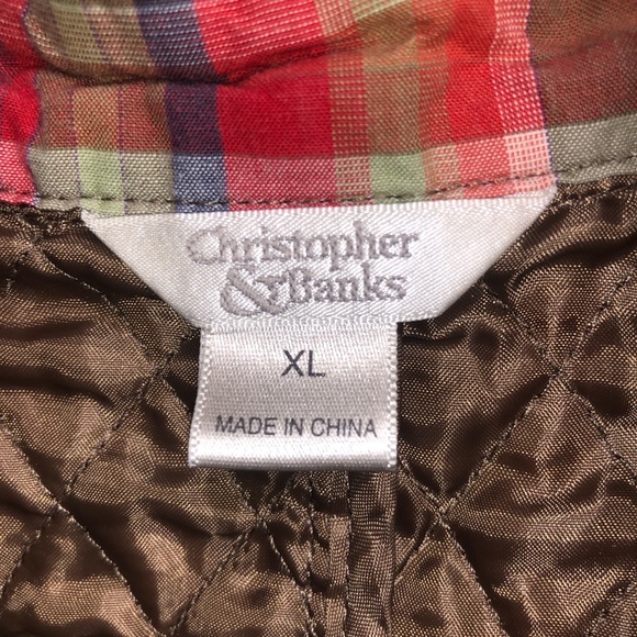 Multi color insulated vest with snap buttons - Picture 4 of 4